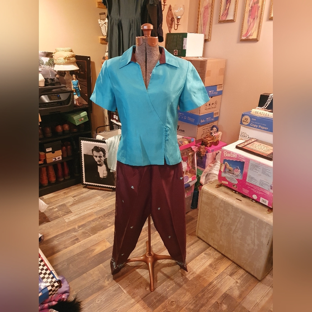 Vintage pant suit 2 pieces